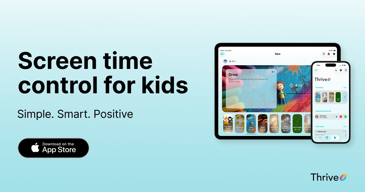 Thrive App Program Screen Time & Parental Control Apps for Kids | Thrive